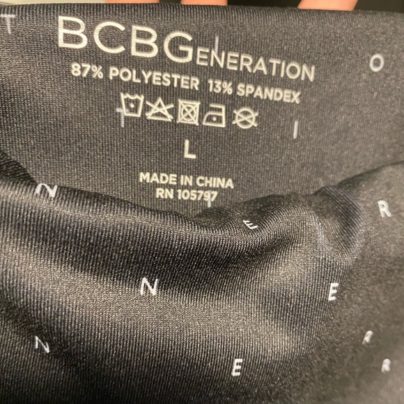 BCBG women’s biker shorts NWOT - Picture 2 of 3